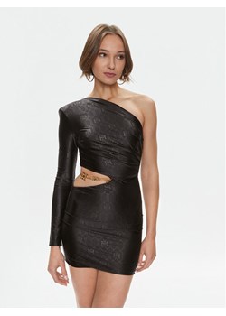 Elisabetta Franchi Sukienka koktajlowa AB-436-37E2-V450 Czarny Slim Fit ze sklepu MODIVO w kategorii Sukienki - zdjęcie 181094533