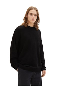Tom Tailor Denim Sweter 1034929 Czarny ze sklepu MODIVO w kategorii Swetry męskie - zdjęcie 181094650
