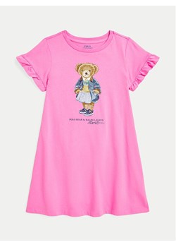 Polo Ralph Lauren Sukienka codzienna 312965157002 Różowy Regular Fit ze sklepu MODIVO w kategorii Sukienki dziewczęce - zdjęcie 181094661