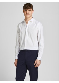 Jack&Jones Koszula 12201905 Biały Slim Fit ze sklepu MODIVO w kategorii Koszule męskie - zdjęcie 181094751