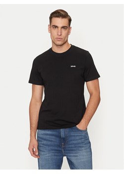 SCHOTT N.Y.C. T-Shirt TSCLAWS1 Czarny Regular Fit ze sklepu MODIVO w kategorii T-shirty męskie - zdjęcie 181094770