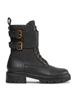 Kurt Geiger Trapery 225-Brooke Combat Boot 559700109 Czarny ze sklepu MODIVO w kategorii Workery damskie - zdjęcie 181094842