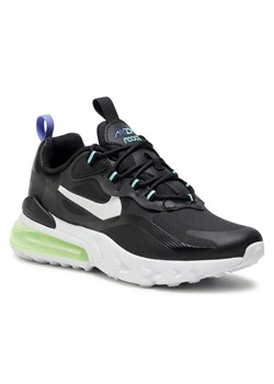 Nike Sneakersy Air Max 270 React (GS) CZ4212 001 Czarny ze sklepu MODIVO w kategorii Buty sportowe damskie - zdjęcie 181094883