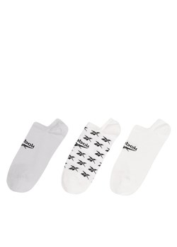 Reebok Zestaw 3 par niskich skarpet unisex CL FO Invisible Sock GG6678 Biały ze sklepu MODIVO w kategorii Skarpetki damskie - zdjęcie 181094890
