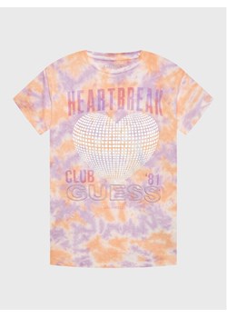 Guess T-Shirt J3RI12 K6YW3 Kolorowy Regular Fit - id: 0000302065509 - marki Guess - 181094891 Guess T-Shirt J3RI12 K6YW3 Kolorowy Regular Fit ze sklepu MODIVO w kategorii Bluzki dziewczęce - zdjęcie 181094891