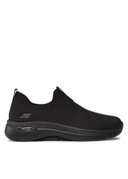 Skechers Sneakersy Go Walk Arch Fit Iconic 124409/BBK Czarny ze sklepu MODIVO w kategorii Buty sportowe damskie - zdjęcie 181095053