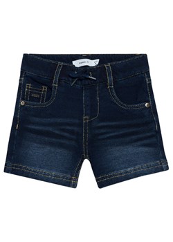 NAME IT Szorty jeansowe Ryan 13185527 Granatowy Regular Fit ze sklepu MODIVO w kategorii Spodenki chłopięce - zdjęcie 181095072