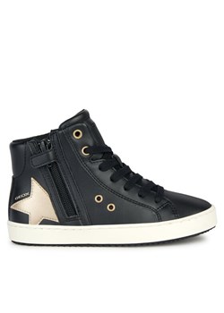 Geox Sneakersy J Kalispera Girl J044GA 000BC C0531 M Czarny ze sklepu MODIVO w kategorii Trampki dziecięce - zdjęcie 181095174