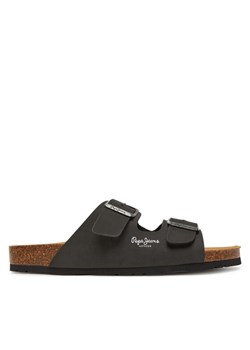 Pepe Jeans Klapki PMS80003 Czarny ze sklepu MODIVO w kategorii Klapki męskie - zdjęcie 181095290