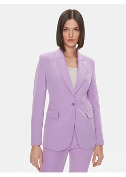 Liu Jo Marynarka MF3231 T7896 Fioletowy Regular Fit - id: 0000303244811 - marki Liu Jo - 181095301 Liu Jo Marynarka MF3231 T7896 Fioletowy Regular Fit ze sklepu MODIVO w kategorii Marynarki damskie - zdjęcie 181095301