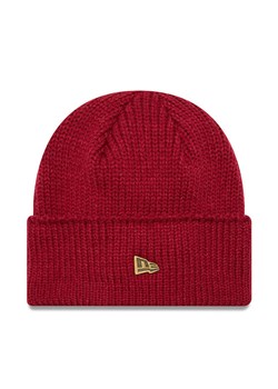 New Era Czapka Wide Cuff Beanie 60565442 Czerwony ze sklepu MODIVO w kategorii Czapki zimowe damskie - zdjęcie 181095571