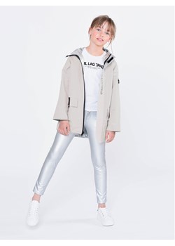 Karl Lagerfeld Kids Kurtka przejściowa Z16149 D Szary Regular Fit ze sklepu MODIVO w kategorii Kurtki dziewczęce - zdjęcie 181095600