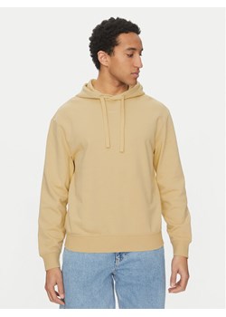 HUGO Bluza Dapo 50486478 Beżowy Relaxed Fit ze sklepu MODIVO w kategorii Bluzy męskie - zdjęcie 181095603