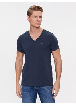 Tommy Jeans T-Shirt DM0DM04410 Granatowy Regular Fit ze sklepu MODIVO w kategorii T-shirty męskie - zdjęcie 181095671
