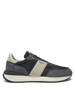 Pepe Jeans Sneakersy PMS60020 Czarny ze sklepu MODIVO w kategorii Buty sportowe męskie - zdjęcie 181095803