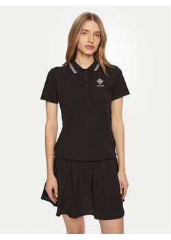 Guess Polo V5RP02 KCOK1 Granatowy Regular Fit ze sklepu MODIVO w kategorii Bluzki damskie - zdjęcie 181095972