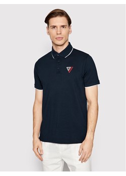 Musto Polo Sardinia 82323 Granatowy Regular Fit ze sklepu MODIVO w kategorii T-shirty męskie - zdjęcie 181096013