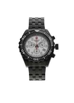 Swiss Alpine Military Zegarek 7076.9172 Czarny ze sklepu MODIVO w kategorii Zegarki - zdjęcie 181096061