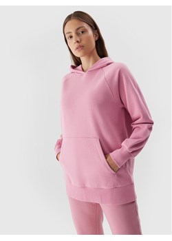 4F Bluza 4FAW23TSWSF0725 Różowy Regular Fit ze sklepu MODIVO w kategorii Bluzy damskie - zdjęcie 181096070