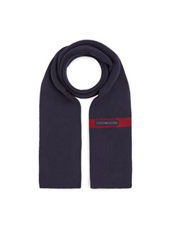 Tommy Hilfiger Szalik Th Skyline Knit Scarf AM0AM11496 Granatowy ze sklepu MODIVO w kategorii Szaliki męskie - zdjęcie 181096074