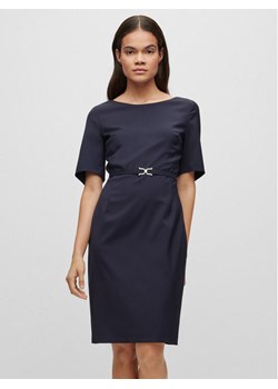 Boss Sukienka codzienna Daleah 50490041 Granatowy Slim Fit ze sklepu MODIVO w kategorii Sukienki - zdjęcie 181096171