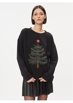 Vila Bluza 14090224 Czarny Relaxed Fit ze sklepu MODIVO w kategorii Bluzy damskie - zdjęcie 181096220