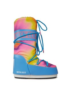 Moon Boot Śniegowce Tie Dye 14028400001 S Niebieski ze sklepu MODIVO w kategorii Śniegowce damskie - zdjęcie 181096221