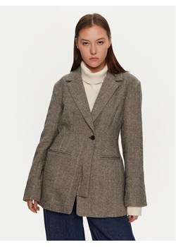 Karen by Simonsen Marynarka Rigmor 10105088 Szary Oversize ze sklepu MODIVO w kategorii Marynarki damskie - zdjęcie 181096312