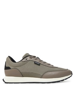 HUGO Sneakersy Icelin 50541682 Brązowy ze sklepu MODIVO w kategorii Buty sportowe męskie - zdjęcie 181096320