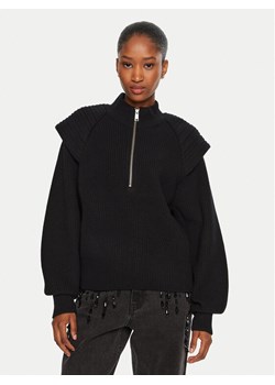 Gestuz Sweter Madia 10909459 Czarny Loose Fit ze sklepu MODIVO w kategorii Swetry damskie - zdjęcie 181096363