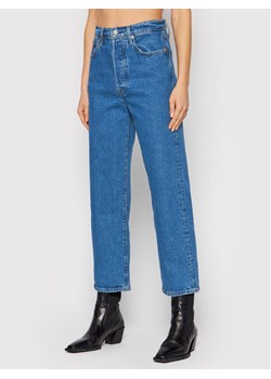 Levi's® Jeansy Ribcage Ankle 72693-0117 Niebieski Straight Fit ze sklepu MODIVO w kategorii Jeansy damskie - zdjęcie 181096442