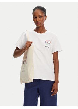 Marella T-Shirt Cappero 2515971052 Biały Regular Fit ze sklepu MODIVO w kategorii Bluzki damskie - zdjęcie 181096460