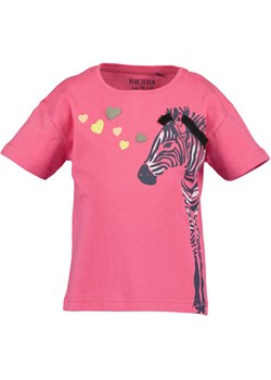 Blue Seven T-Shirt 702270 X Różowy Regular Fit ze sklepu MODIVO w kategorii Bluzki dziewczęce - zdjęcie 181096464