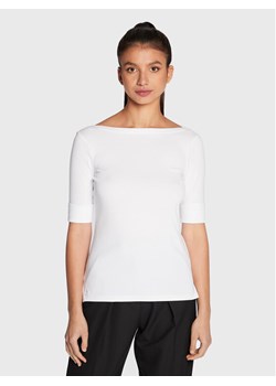Lauren Ralph Lauren Bluzka 200654963 Biały Regular Fit ze sklepu MODIVO w kategorii Bluzki damskie - zdjęcie 181096563