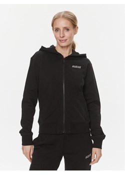 Guess Bluza Eleanora V4RQ04 KC5O0 Czarny Regular Fit ze sklepu MODIVO w kategorii Bluzy damskie - zdjęcie 181096594