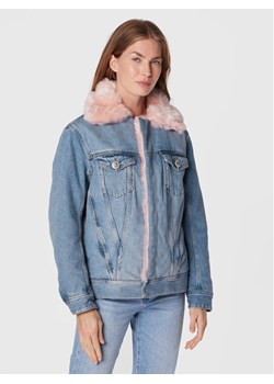 Liu Jo Kurtka jeansowa UF2089 D4751 Niebieski Regular Fit ze sklepu MODIVO w kategorii Kurtki damskie - zdjęcie 181096622