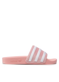 adidas Klapki adilette W GX3372 Różowy ze sklepu MODIVO w kategorii Klapki damskie - zdjęcie 181096630