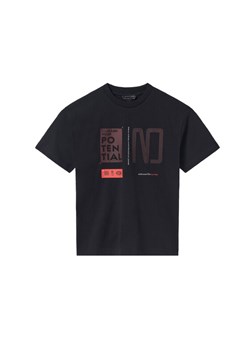 Mayoral T-Shirt 6014 Czarny Regular Fit ze sklepu MODIVO w kategorii T-shirty chłopięce - zdjęcie 181096652