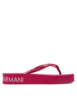 Emporio Armani Klapki XVQS07 XN118 00238 Różowy ze sklepu MODIVO w kategorii Klapki damskie - zdjęcie 181096654