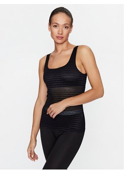 Emporio Armani Underwear Top 164775 3F204 00020 Czarny Slim Fit ze sklepu MODIVO w kategorii Bluzki damskie - zdjęcie 181096753
