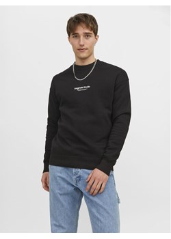 Jack&Jones Bluza Vesterbro 12241694 Czarny Relaxed Fit ze sklepu MODIVO w kategorii Bluzy męskie - zdjęcie 181096994