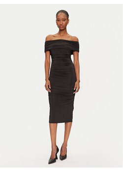 Marciano Guess Sukienka koktajlowa 5GGK39 6259A Czarny Regular Fit ze sklepu MODIVO w kategorii Sukienki - zdjęcie 181097020