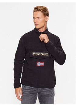 Napapijri Polar NP0A4HMZ Czarny Regular Fit ze sklepu MODIVO w kategorii Bluzy męskie - zdjęcie 181097051