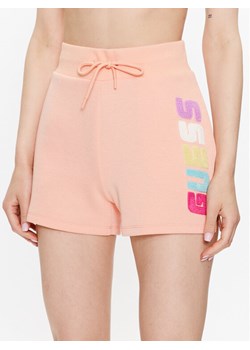 Guess Szorty sportowe Edwina V3GD11 FL04P Pomarańczowy Loose Fit ze sklepu MODIVO w kategorii Szorty - zdjęcie 181097071