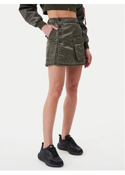 Alpha Industries Spódnica mini Vintage 156052 Czarny Regular Fit ze sklepu MODIVO w kategorii Spódnice - zdjęcie 181097202