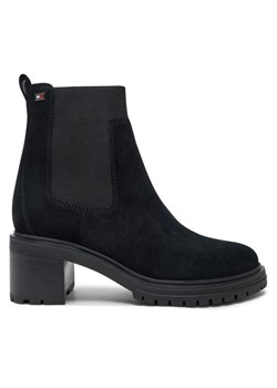 Tommy Hilfiger Sztyblety FW0FW08429 Czarny ze sklepu MODIVO w kategorii Botki - zdjęcie 181097233