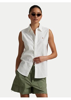 Polo Ralph Lauren Koszula 211968992001 Biały Classic Fit ze sklepu MODIVO w kategorii Koszule damskie - zdjęcie 181097372