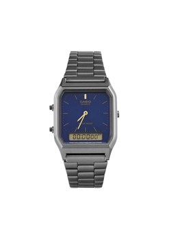 Casio Zegarek Vintage AQ-230EGG-2AEF Szary ze sklepu MODIVO w kategorii Zegarki - zdjęcie 181097382