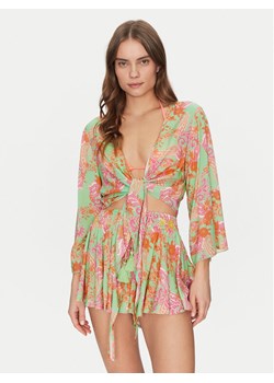Guess Bluzka E5GH01 WH3X2 Kolorowy Regular Fit ze sklepu MODIVO w kategorii Bluzki damskie - zdjęcie 181097672