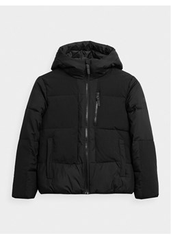 4F Kurtka zimowa 4FJAW23TDJAM276 Czarny Regular Fit ze sklepu MODIVO w kategorii Kurtki chłopięce - zdjęcie 181097993